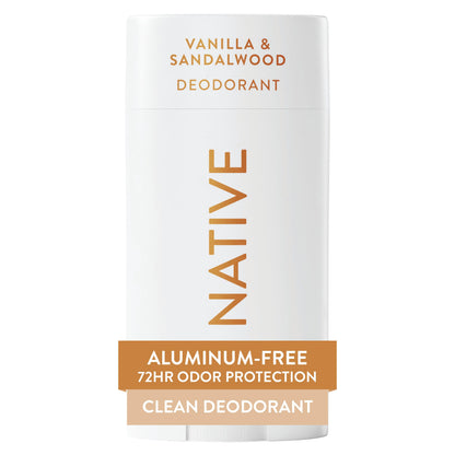 HOTNative Deodorant Contains Naturally Derived Ingredients, 72 Hour Odor Control, Deodorant for Women and Men, Aluminum Free, Coconut & Vanilla 2.65oz