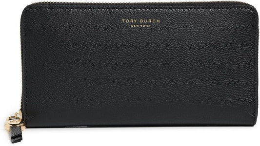 HOTTory Burch Women's Romy Zip Continental Wallet, Black, One Size
