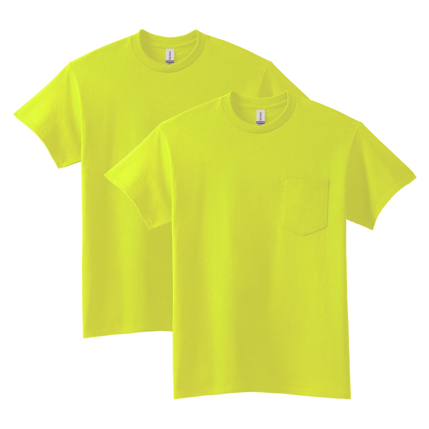 HOTGildan Adult Ultra Cotton T-Shirt with Pocket, Style G2300, 2-Pack