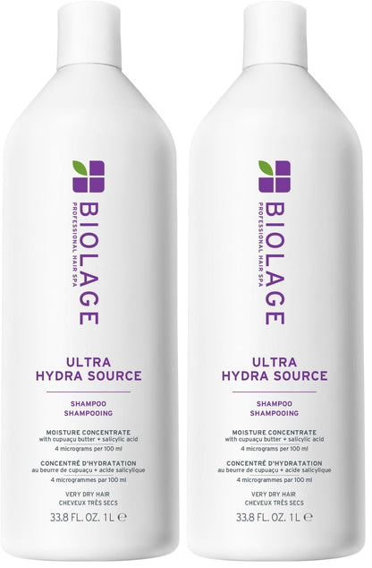 HOTBiolage Ultra Hydra Source Shampoo - Deeply Moisturizes & Conditions Very Dry Hair, For Thick Hair
