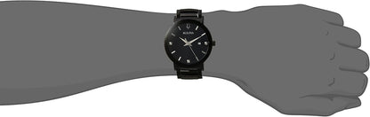 HOTBulova Men's 3-Hand Quartz Watch with Diamond Dial and Edge to Edge Crystal