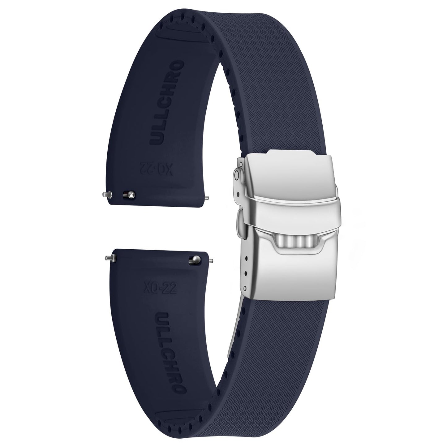HOTSilicone Watch Band Quick Release Strap FKM Waterproof Watch Bands for Men 20mm 22mm Replacement Strap Sport Rubber Watchband