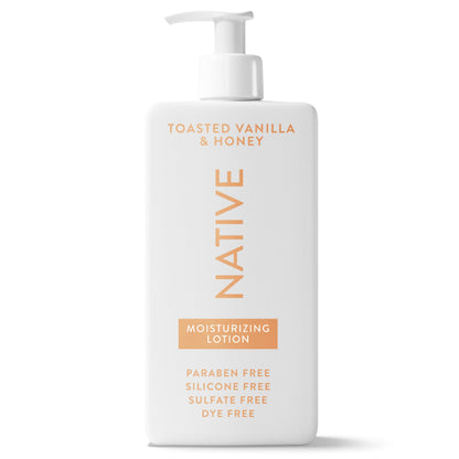 HOTNative Body Lotion, Coconut & Vanilla, 48-Hour Hydration for Dry & Sensitive Skin, Made with Plant-Based Moisturizers like Shea Butter, Silicone & Paraben Free, 16.5 fl oz