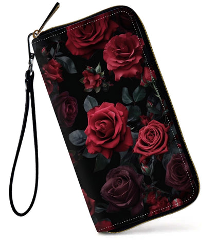 HOTWomens Wallet, Large Capacity RFID Blocking PU Leather Wristlet Wallets for Women Ladies Men Credit Card Holder Zipper Wallet Phone Holder Clutch Travel Purse, Art Moon Starry Night
