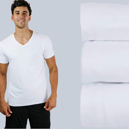 HOTPair of Thieves Men Super Soft V Neck | T-Shirt for Men | Breathable, Tagless Performance Cotton Blend | All-Day Wear