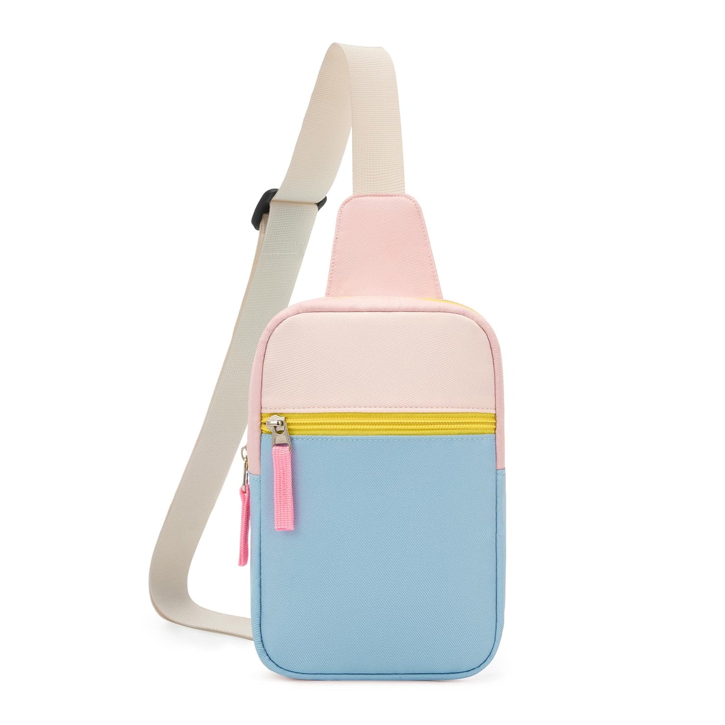 HOTBirthday Gifts for Girls 8-12, Tween Girl Fanny Pack Purse, Trendy Stuff | Back To School Gifts, Preppy Colorblock Design, Adjustable Crossbody Bag, Tween Girls Fashion, Lightweight Travel Essential