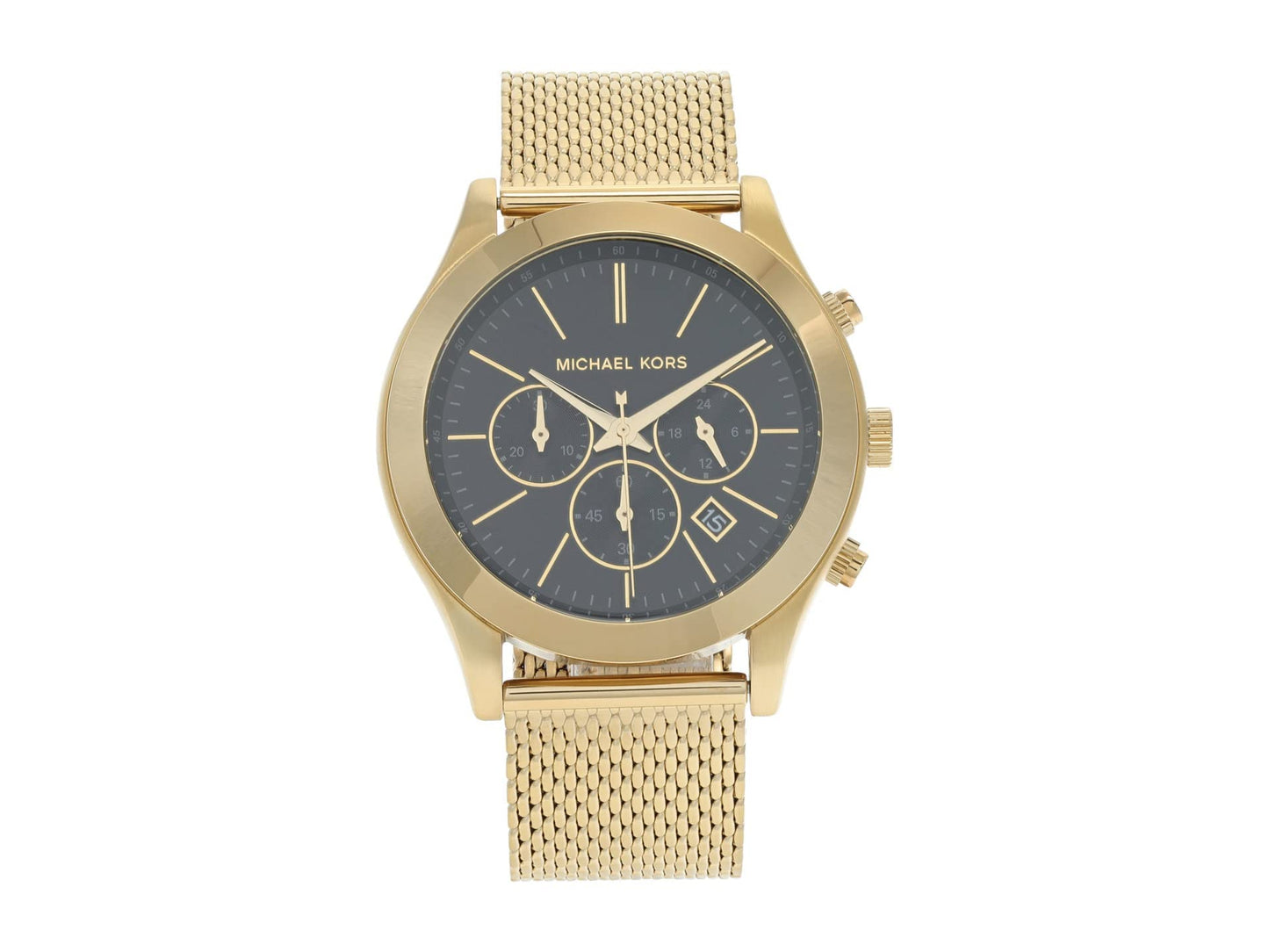 HOTMichael Kors Oversized Slim Runway Men's Watch, Stainless Steel Watch for Men