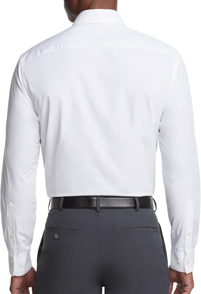 HOTVan Heusen Mens Dress Shirt Regular Fit Poplin Solid