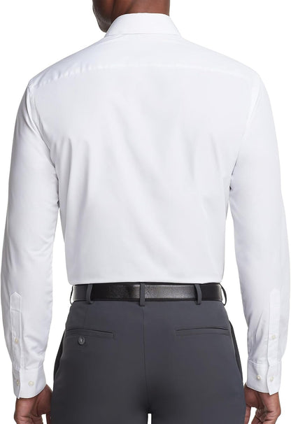 HOTVan Heusen Mens Dress Shirt Regular Fit Poplin Solid