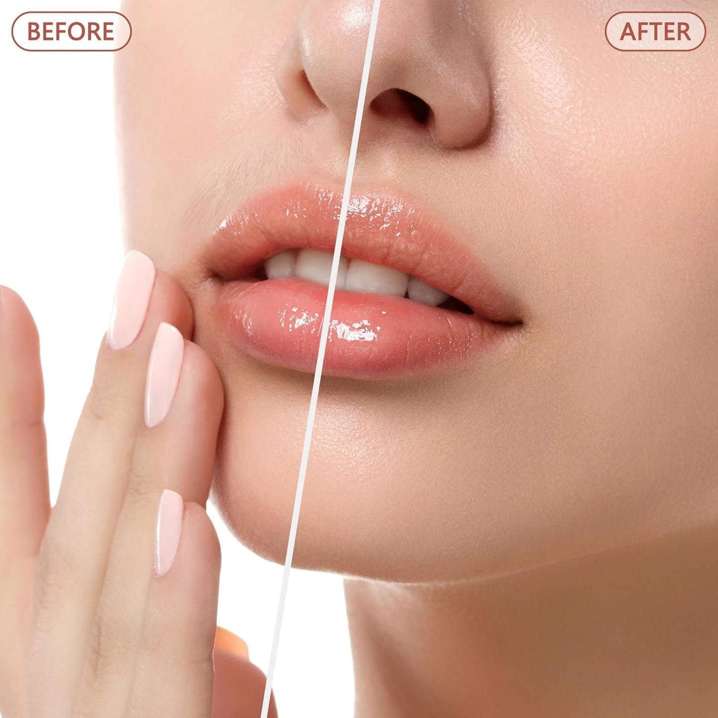 HOTRechargeable Facial Hair Removal for Women - as Seen on TV Painless Face Shaver - Electric Hair Remover for Face Lips Peach Fuzz with Light (Blue)