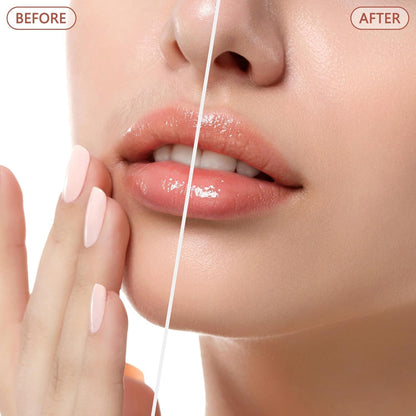 HOTRechargeable Facial Hair Removal for Women - as Seen on TV Painless Face Shaver - Electric Hair Remover for Face Lips Peach Fuzz with Light (Blue)