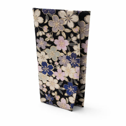 HOTCute Women's Cash Wallet [ Made in Japan ] Traditional Edo Komon Design (Cash Envelop Wallet) (Weeping plum (pink))