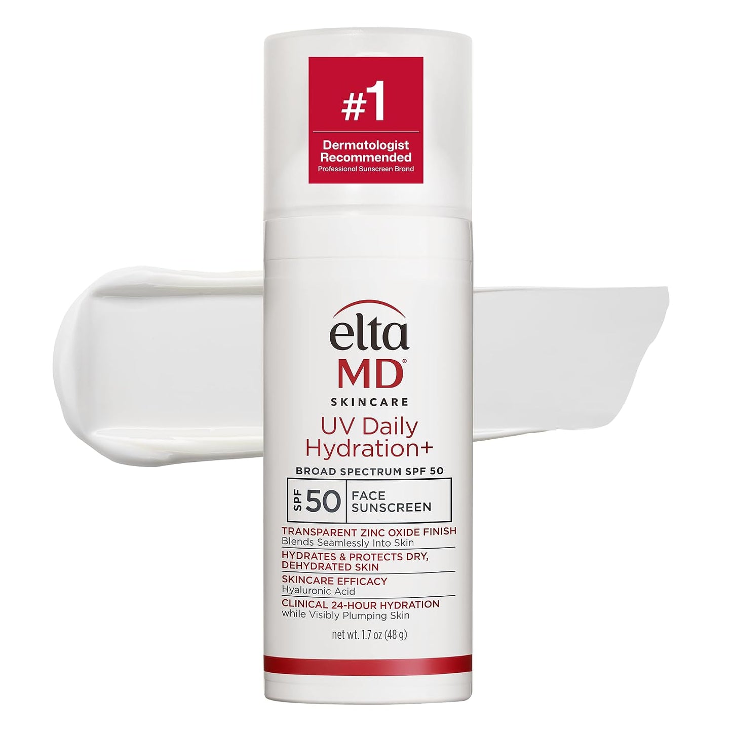 HOTEltaMD UV Daily SPF Face Sunscreen Moisturizer with Zinc Oxide, Daily Face Moisturizer with SPF, Sunscreen for Dry Skin