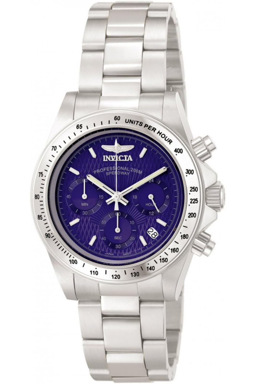 HOTInvicta Speedway Stainless Steel Men's Quartz Watch - 39mm