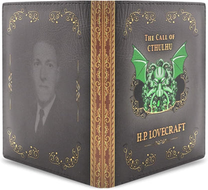 HOTH.P. Lovecraft Cthulhu Bifold Book Wallet