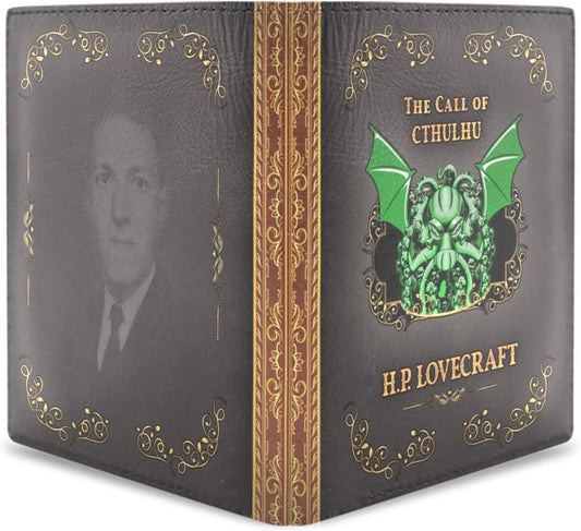 HOTH.P. Lovecraft Cthulhu Bifold Book Wallet