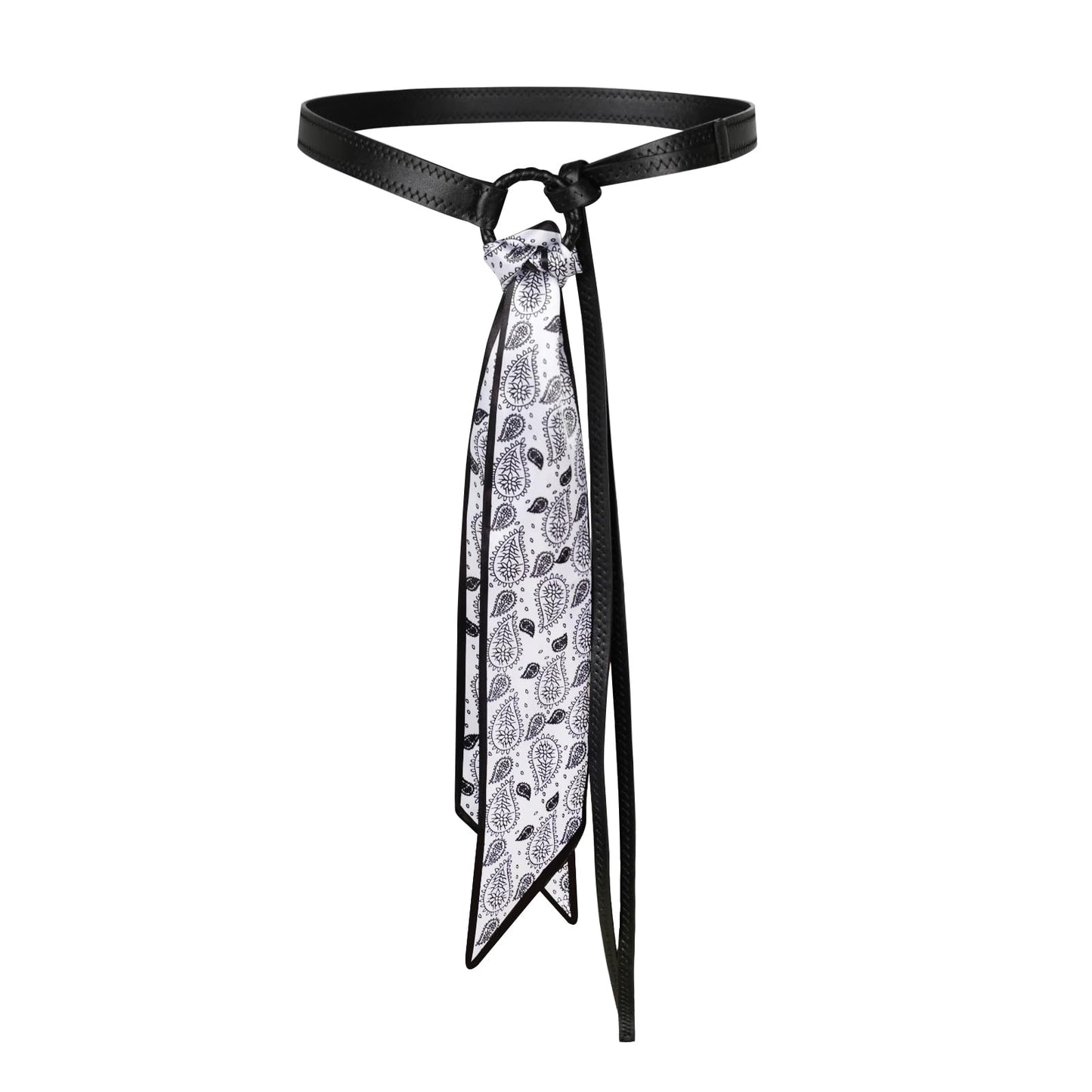 HOTAurolran Women's Leather Belt with Buckle - Ideal for Dresses, Jeans, and Coats