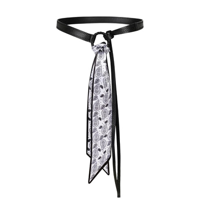 HOTAurolran Women's Leather Belt with Buckle - Ideal for Dresses, Jeans, and Coats