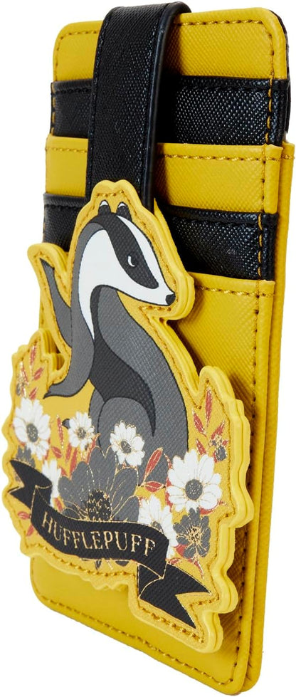 HOTLoungefly WB Harry Potter Hufflepuff House Tattoo Card Holder