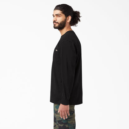 HOTDickies Men's Big and Tall Long Sleeve Heavyweight Crew Neck