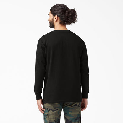 HOTDickies Men's Big and Tall Long Sleeve Heavyweight Crew Neck