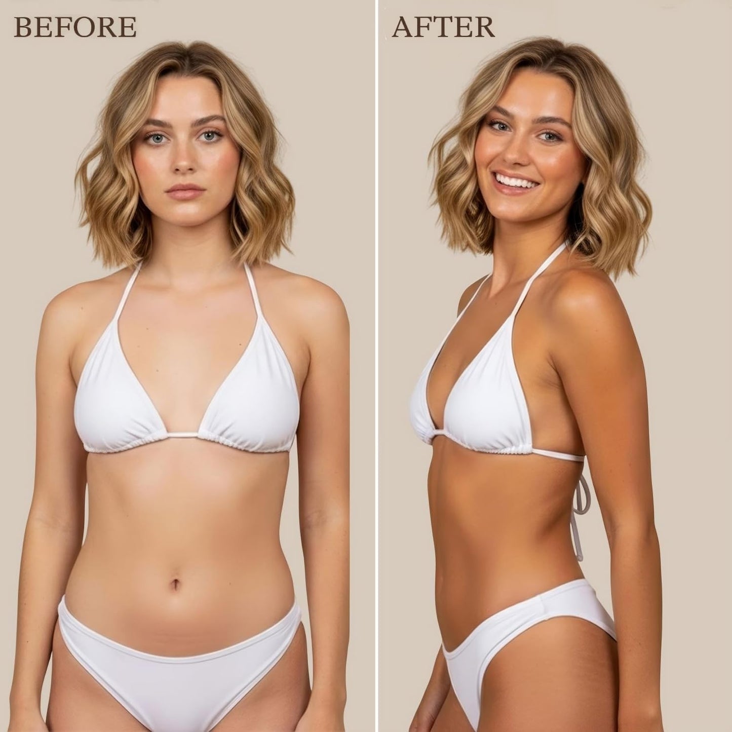 HOTBeauty by Earth Self Tanner - USA Made with Natural & Organic Ingredients | Moisturizing Self Tanning Lotion with Aloe Vera & Coconut for a Natural Glow, Streak-Free Fake Tan (Medium)