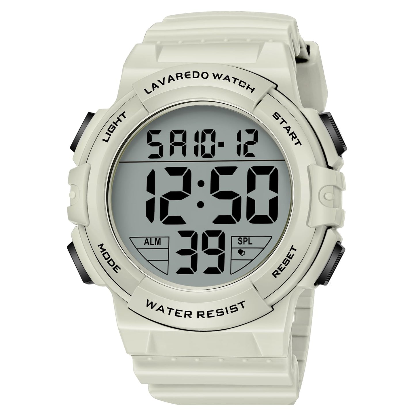 HOTMens Digital Watch, Sport Military Watches for Men Waterproof LED Screen Large Face Tactical Watch with Backlight Alarm Stopwatch Wrist Watch