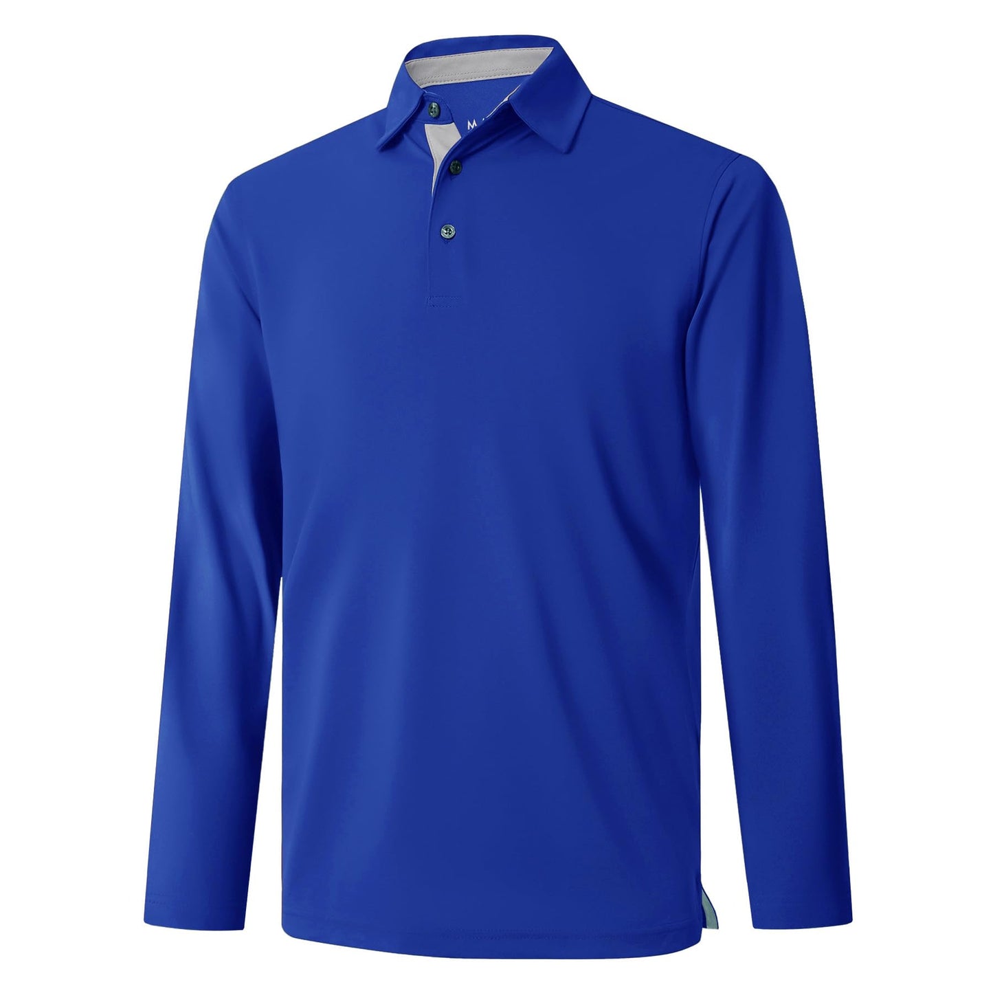 HOTMens Golf Shirt Short and Long Sleeve Moisture Wicking Dry Fit Performance Solid Casual Pique Golf Polo Shirts for Men
