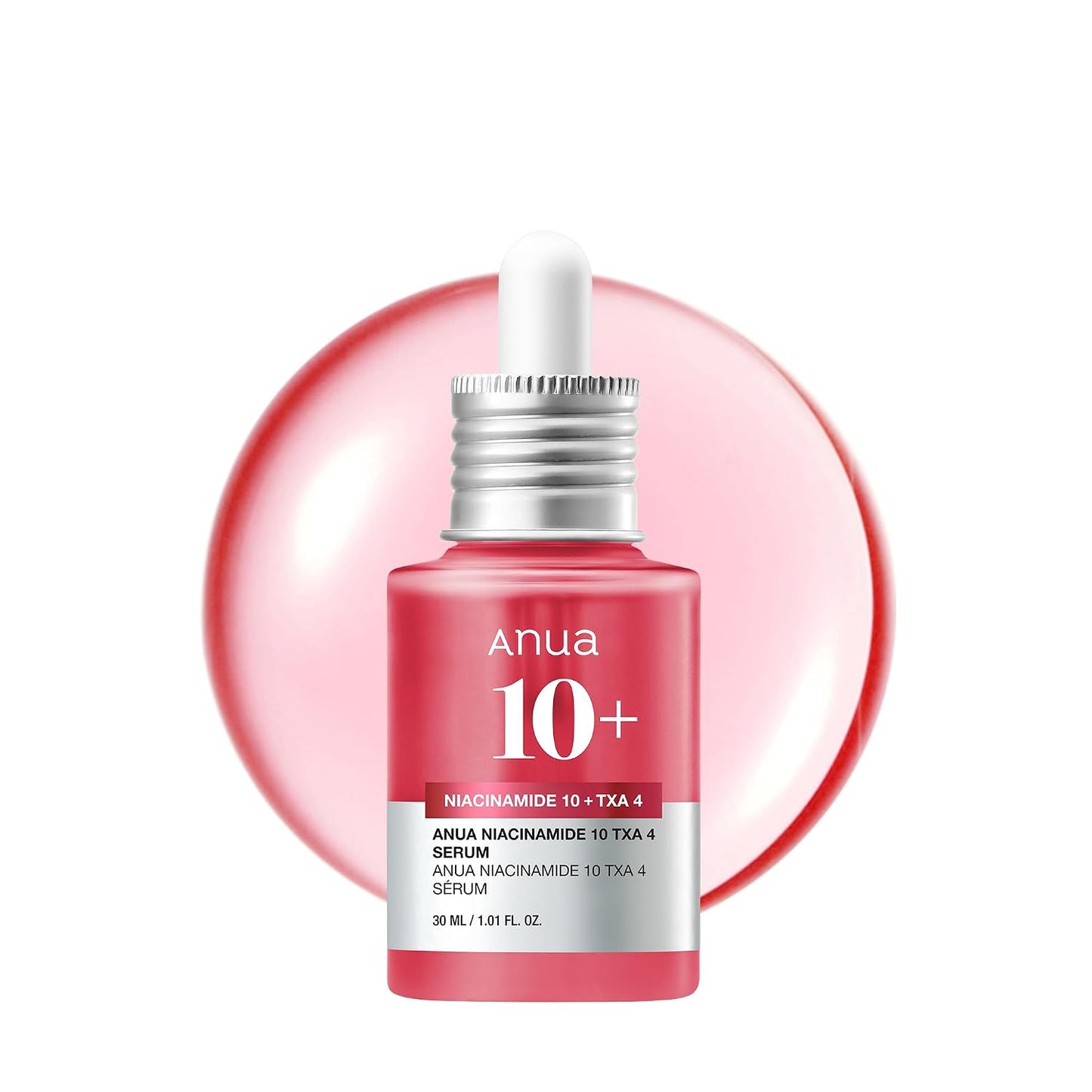 HOTAnua Niacinamide 10 + TXA 4 Serum, Dark Spot Care, Hyaluronic Acid, Tranexamic Acid, Lightweight & Hydrating All-in-One Daily Facial Serum for Glass Skin, Korean Skincare, 1.01 fl.oz