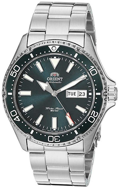 HOTOrient Men's Kamasu Stainless Steel Automatic Diving Watch with Sapphire Crystal