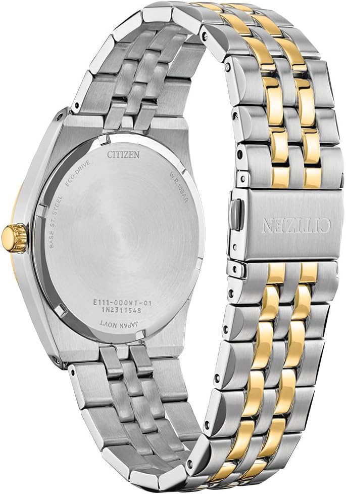 HOTCitizen Men's Classic Corso Eco-Drive Watch, 3-Hand Date, Luminous Hands and Markers