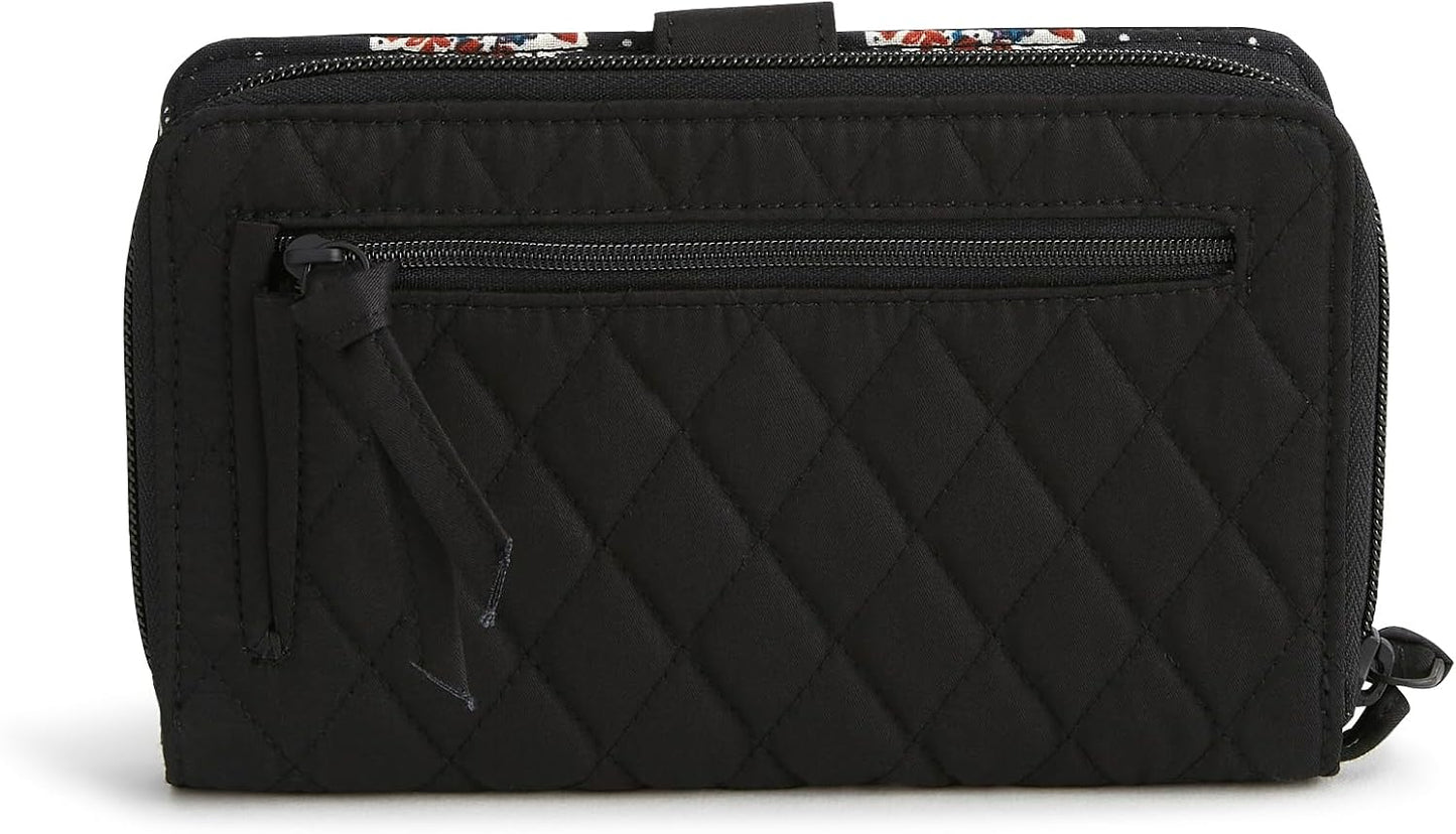 HOTVera Bradley womens Premium Cotton Large Tab Wallet