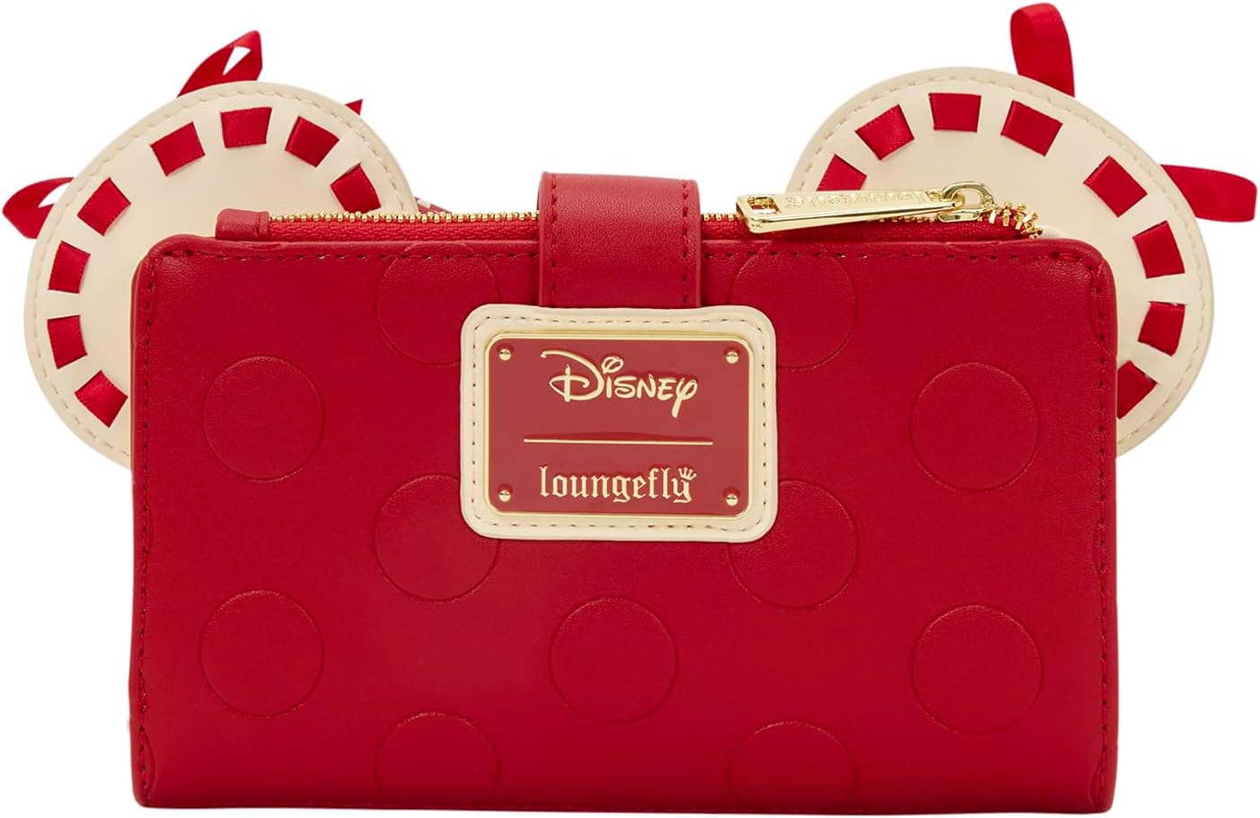 HOTMinnie Mouse Rock The Dots Coquette Flap Wallet