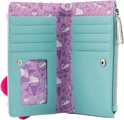 HOTLoungefly Sanrio Hello Kitty Cupcake Faux Leather Flap Wallet