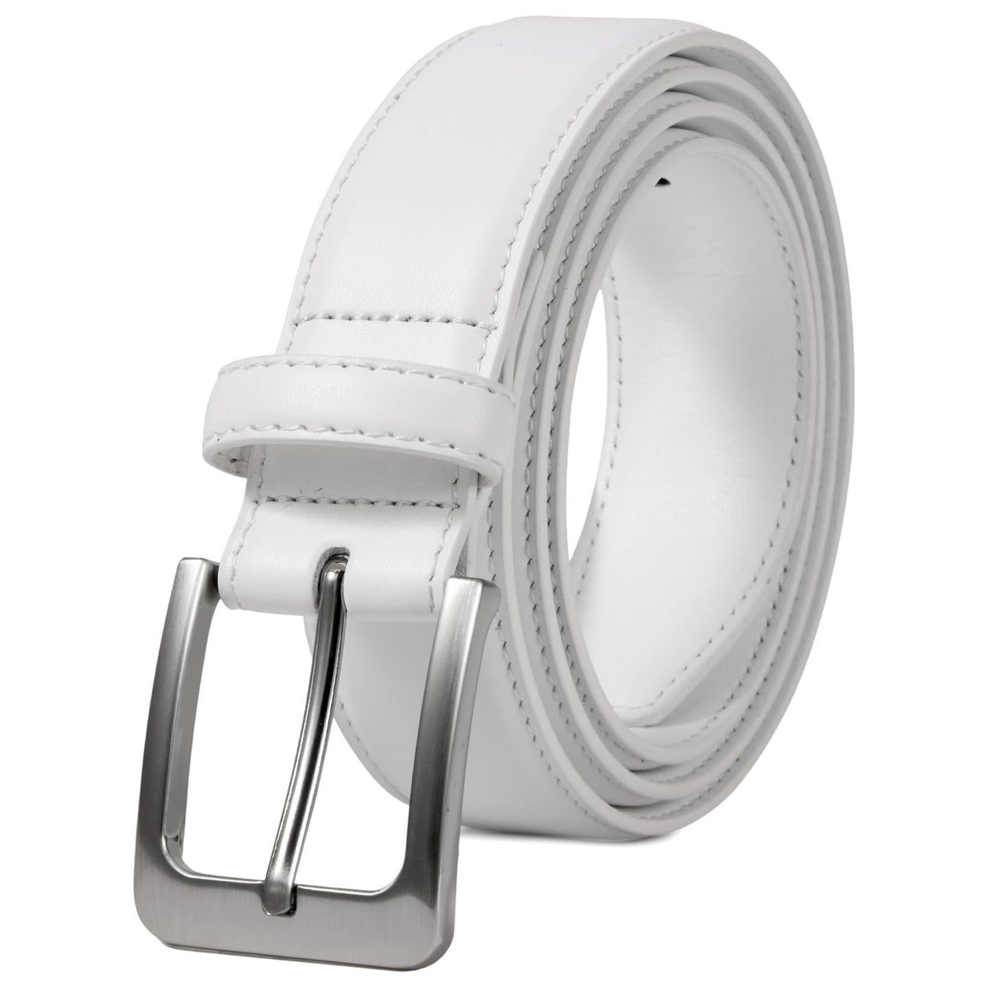 HOTVATAN Men's Genuine Leather Dress Belts, Handmade Classic Every Day Leather Jeans Belt for Men Work Business Casual