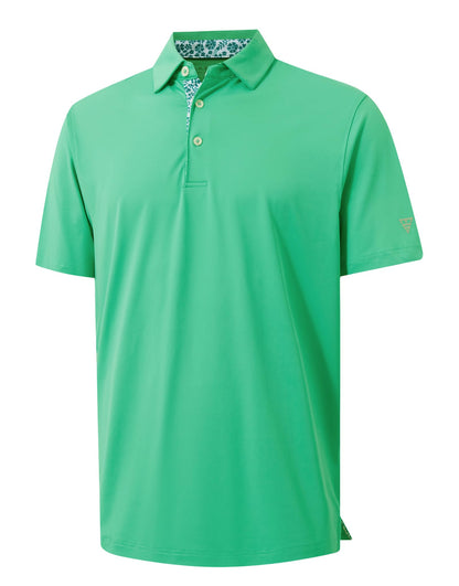 HOTMens Polo Shirts Short and Long Sleeve Casual Solid Stylish Dry Fit Performance Designed Collared Golf Polo Shirts for Men