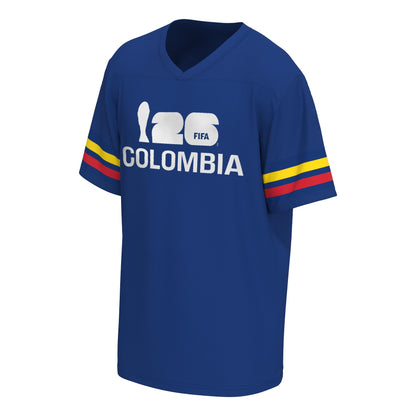 HOTOuterstuff FIFA World Cup 2026 Mens Short Sleeve V-Neck Football Jersey