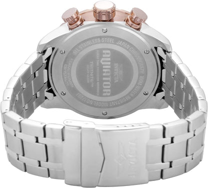 HOTInvicta Men's Aviator Analog Display Japanese Quartz Watch