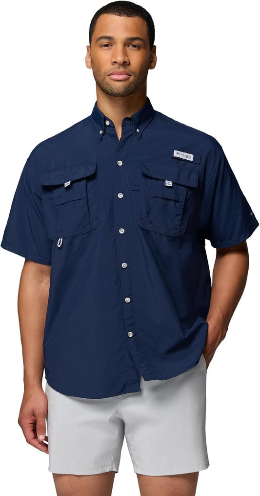 HOTColumbia Men's PFG Bahama II Short Sleeve Fishing Shirt