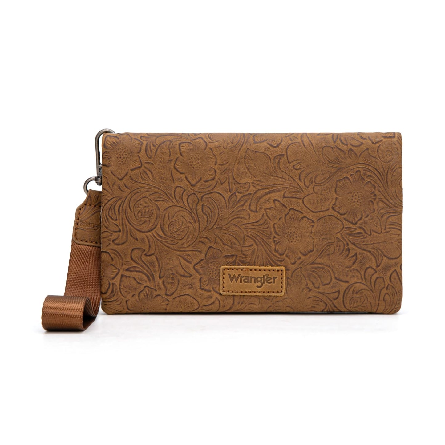 HOTWrangler Crossbody Wallet Small Purse Womens Wristlet Wallet RFID Blocking Bifold Clutch Credit Card Holder Purse
