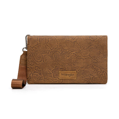 HOTWrangler Crossbody Wallet Small Purse Womens Wristlet Wallet RFID Blocking Bifold Clutch Credit Card Holder Purse