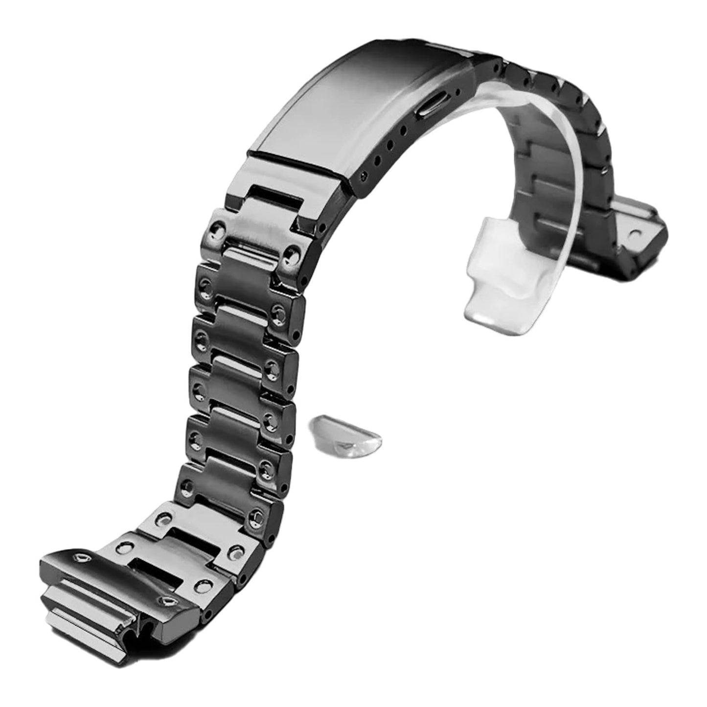 HOTStainless Steel Quick Release Strap Compatible with Men's G-Shock GM2100 GBM-2100 Watch Band Replacement