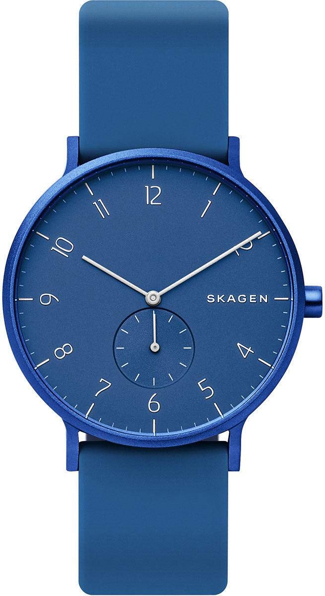 HOTSkagen Aaren Men's Watch or Women's Watch, Silicone Watch for Men or Women