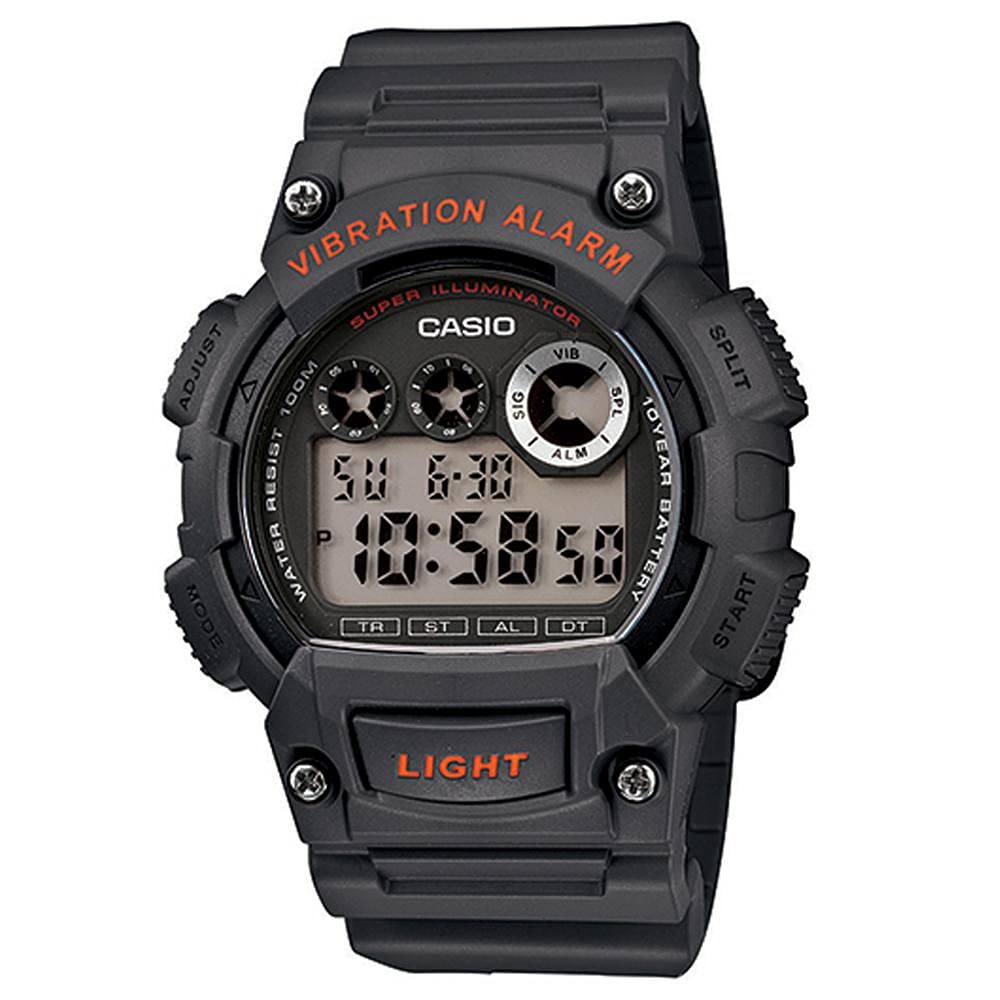 HOTCasio W735H Series | Men’s Digital Watch | 1/100 SEC Stopwatch | Countdown Timer | Super Illuminator LED Light | 100 M Water Resistance | Daily Alarm | Auto Calendar | Dual Time | 10 Yr Battery
