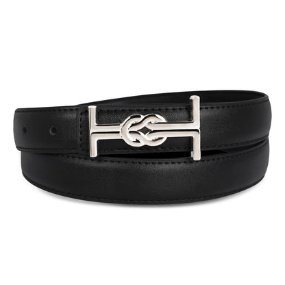 HOTRelang Women's Belts with Gold Buckle, Fashion Waist Band, Elegant Ladies' Belt, Gift for Women