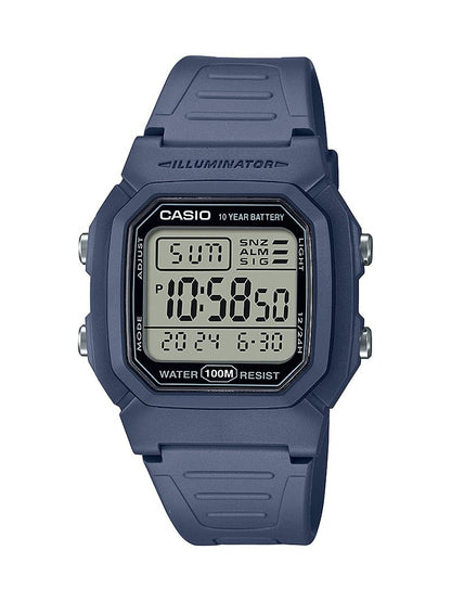 HOTCasio W800HG Series | Men’s Digital Watch | 100 Meter Water Resistance | Multi Function Alarm | 100 SEC Stopwatch | Auto Calendar | Countdown Timer | LED Light | Dual Time| 10 Year Battery