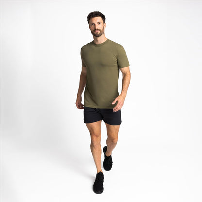 HOTSoffe Men's 3 Pack - USA Poly/Cotton Military Tee