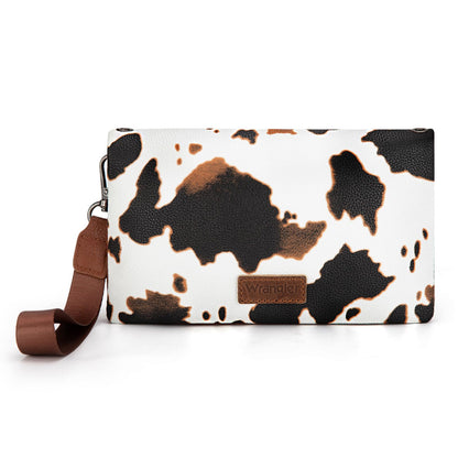 HOTWrangler Crossbody Wallet Small Purse Womens Wristlet Wallet RFID Blocking Bifold Clutch Credit Card Holder Purse