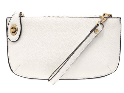 HOTJoy Susan Women's Fashion Purse Mini Crossbody Wristlet Clutch Handbag - Stone