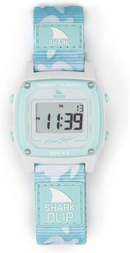 HOTFreestyle Shark Classic Clip Trippy Turtle Aqua Unisex Watch FS101128